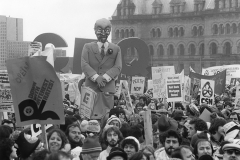 National Day of Protest against wage controls, 1981. Courtesy of CUPE National.