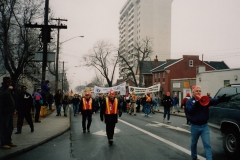 Days of Action in Hamilton, 1996. Courtesy of CUPE Local 5167.