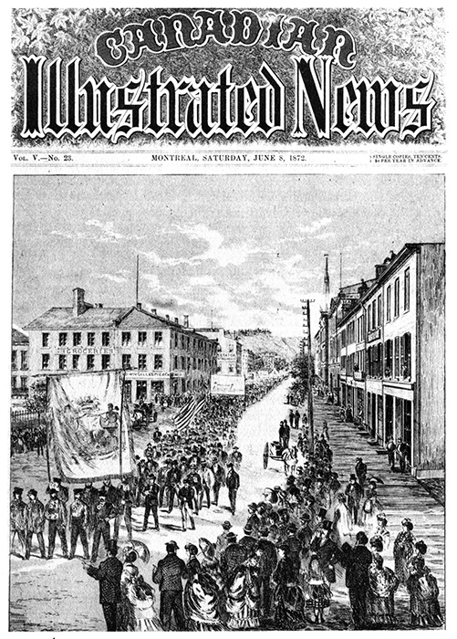 1892 - Nine-Hour League parade